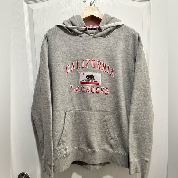 Lacrosse Unlimited California Lacrosse Hooded Sweatshirt/ Hoodie - Size: LG - Picture 9 of 12